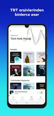 TRT Dinle Music & Radio android App screenshot 4