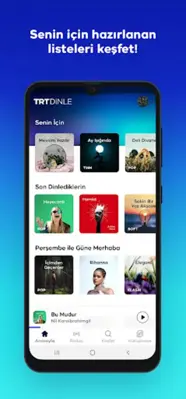 TRT Dinle Music & Radio android App screenshot 6